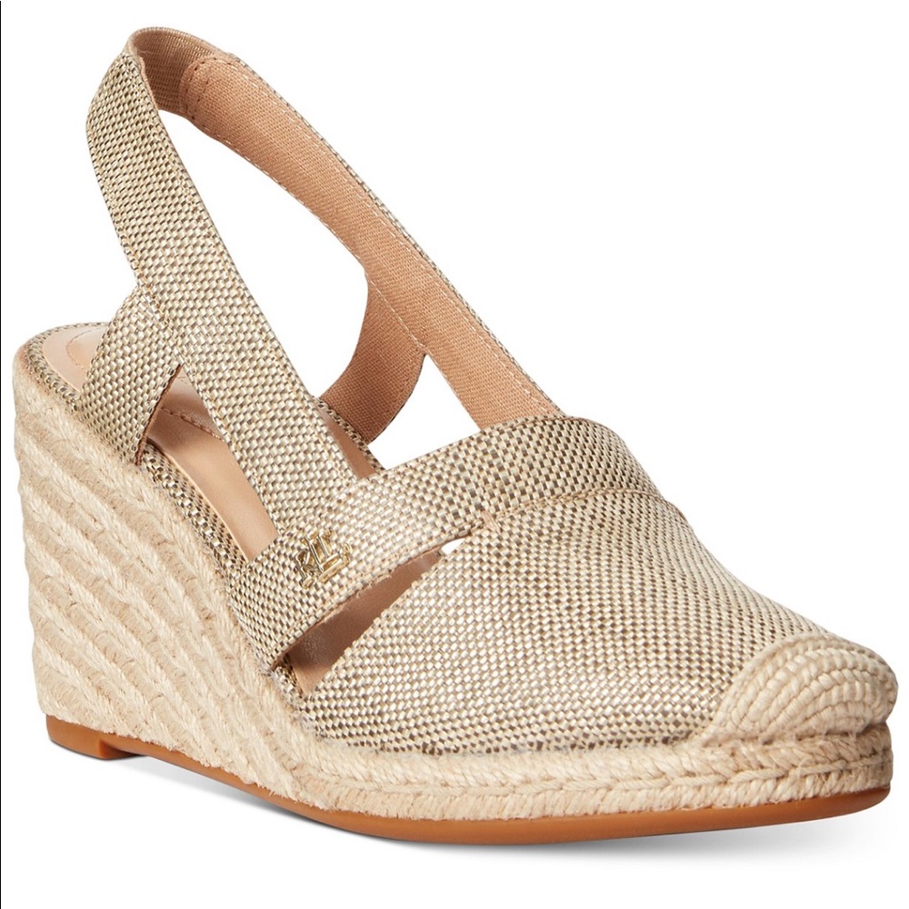 👠Lauren Ralph Lauren Penelope Wedge Sandals